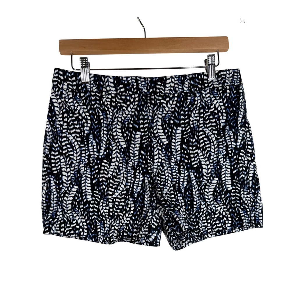White House Black Market Womens Chino Shorts size 6 Short Blue